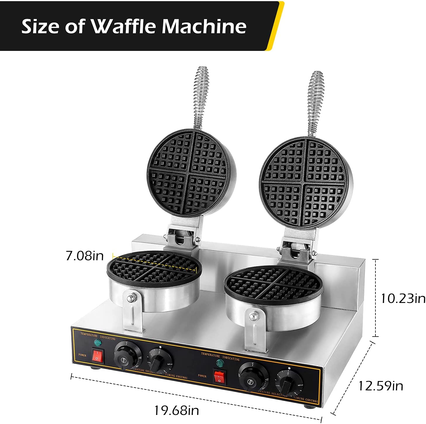 Dual Waffle Machine