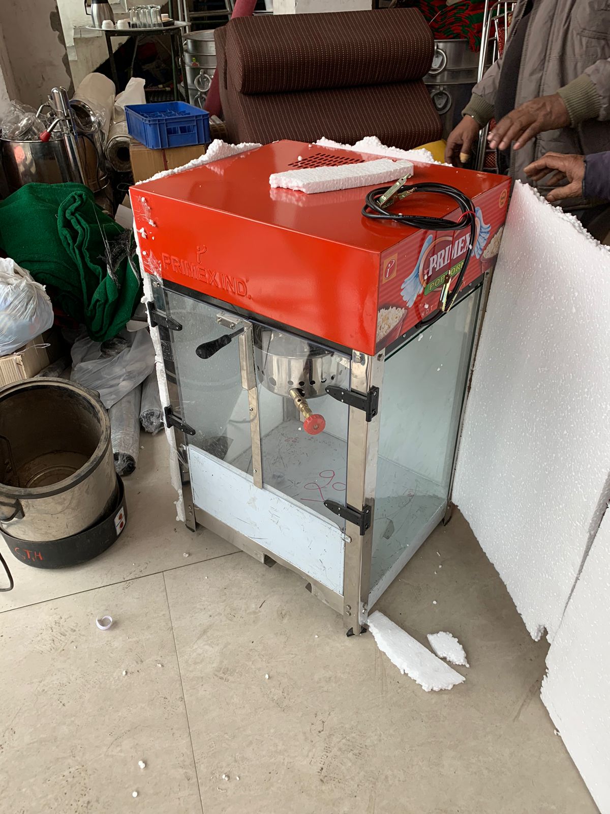 LPG/Gas Popcorn Machine